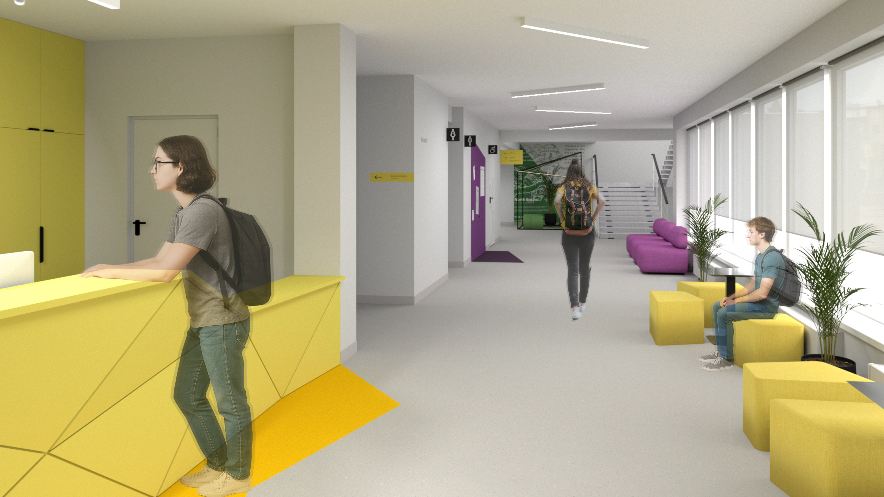 School Entrance Hall